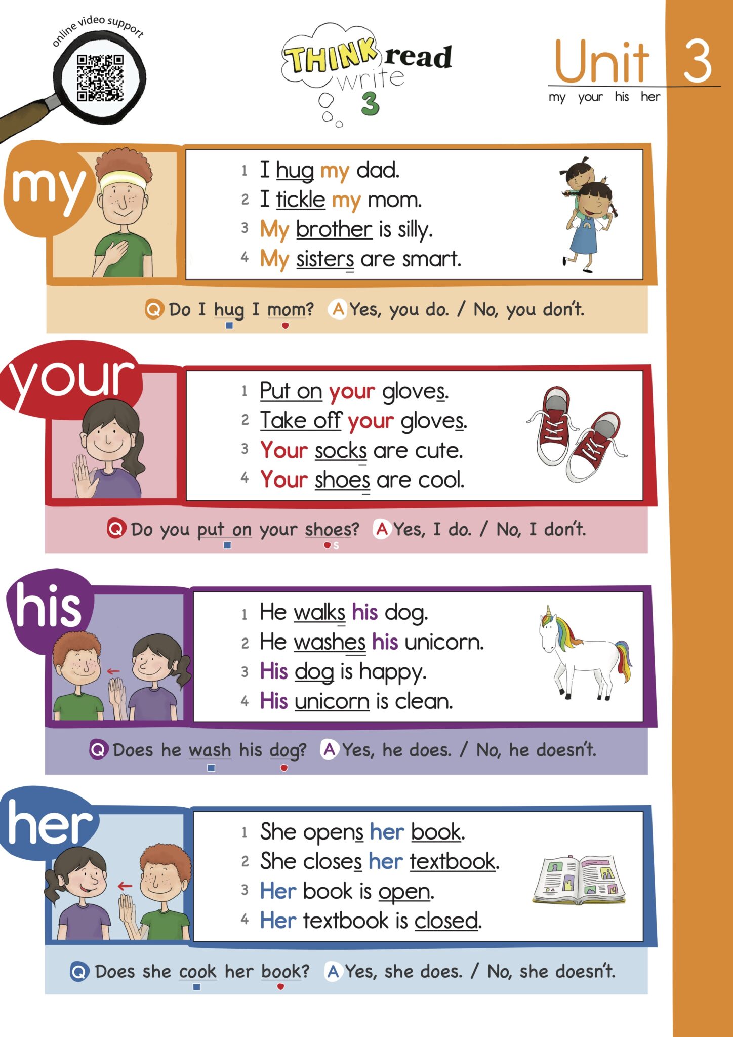 Think Read Write 3 Poster Set (All 6 Units) - ELF Learning
